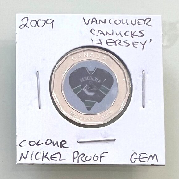 2009 Special 6 x Nickel Proof Canadian NHL Team Jersey Loons! - Picture 13 of 15